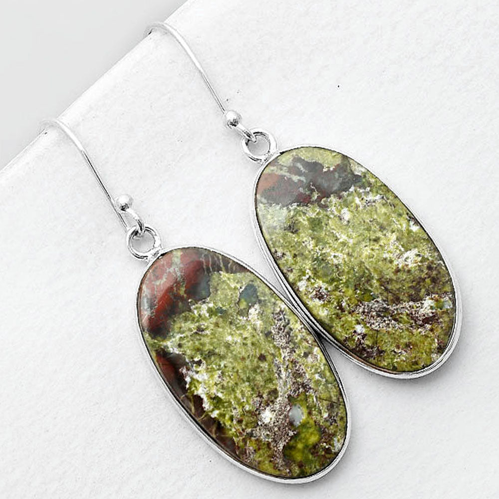 Dragon Blood Stone - South Africa Earrings E-1001 SDE56125
