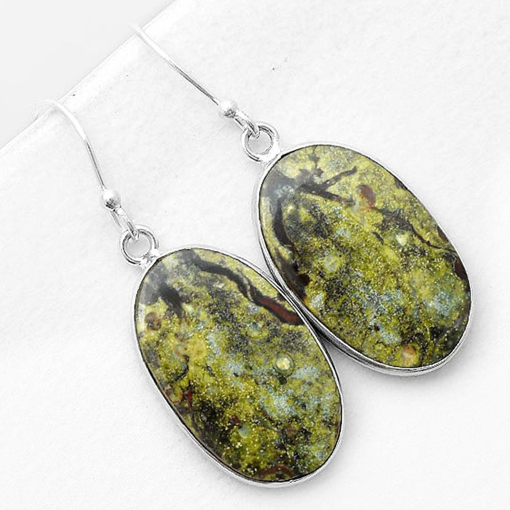 Dragon Blood Stone - South Africa Earrings E-1001 SDE56131