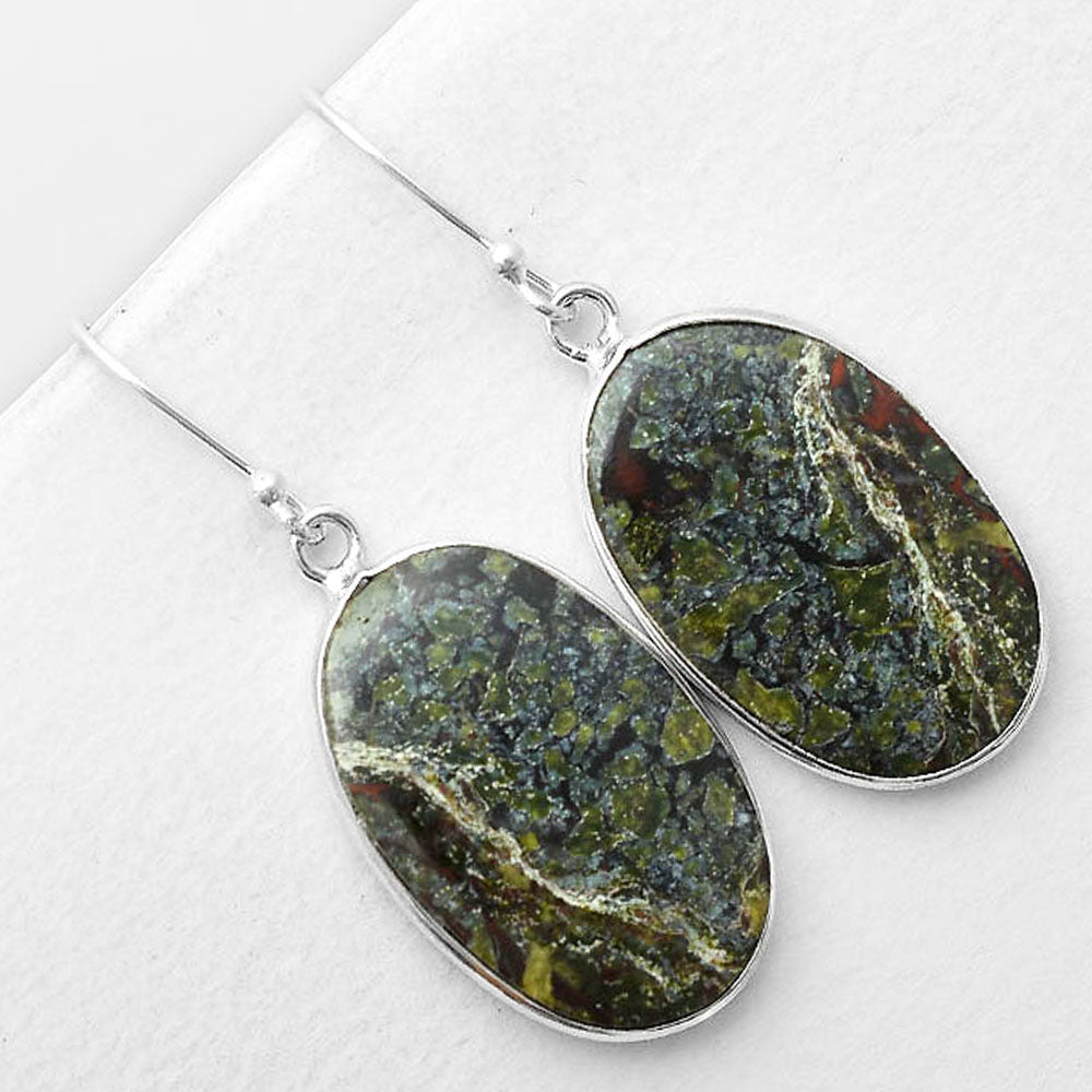 Dragon Blood Stone - South Africa Earrings E-1001 SDE56139