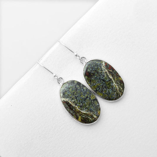 Dragon Blood Stone - South Africa Earrings E-1001 SDE56139