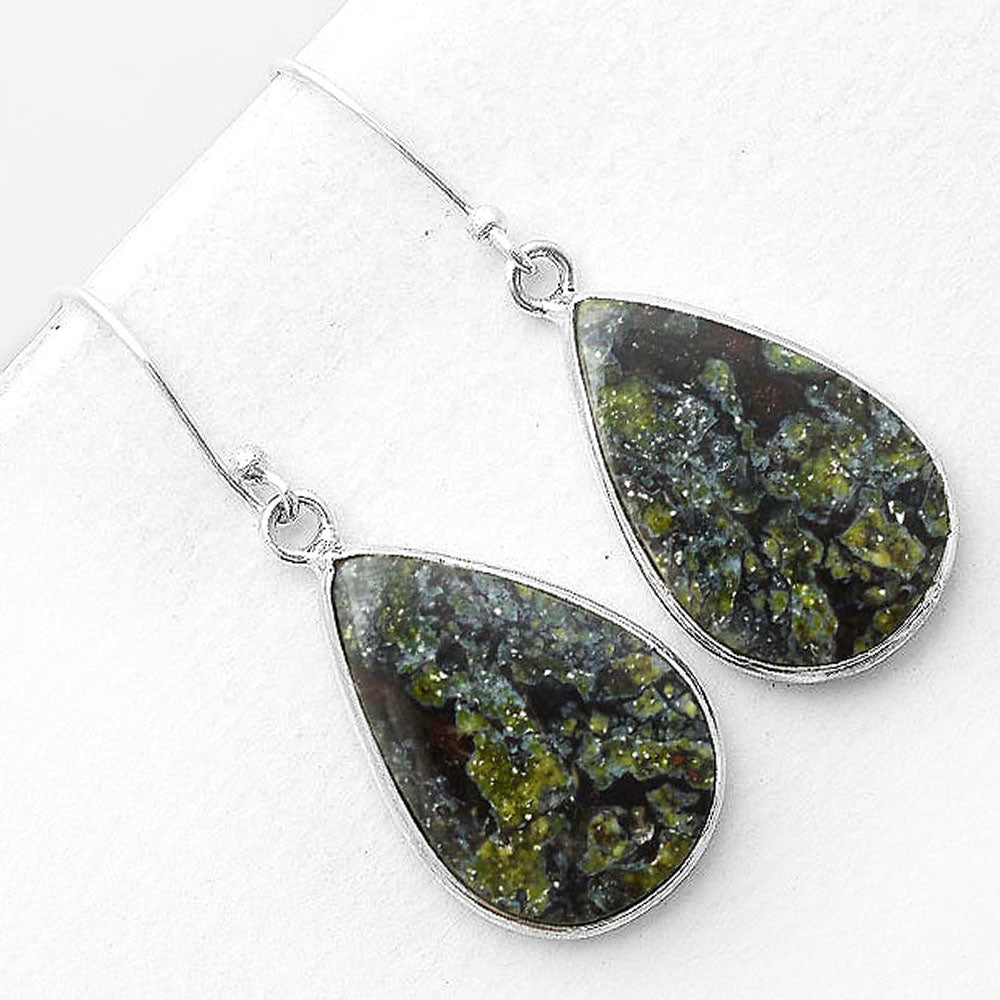 Dragon Blood Stone - South Africa Earrings E-1001 SDE56144