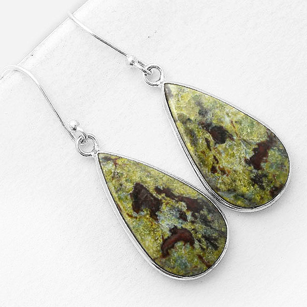 Dragon Blood Stone - South Africa Earrings E-1001 SDE56159