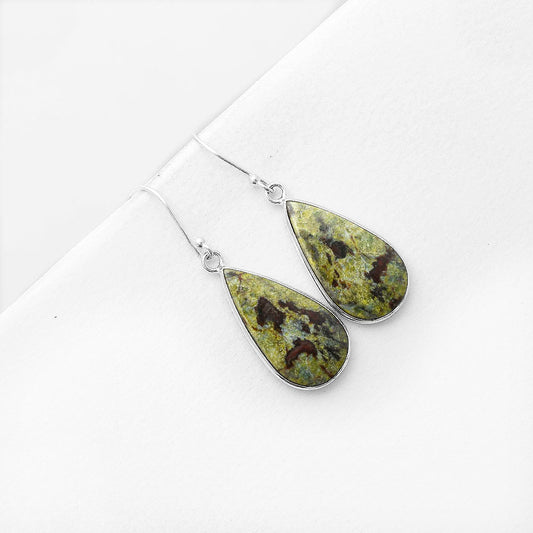 Dragon Blood Stone - South Africa Earrings E-1001 SDE56159