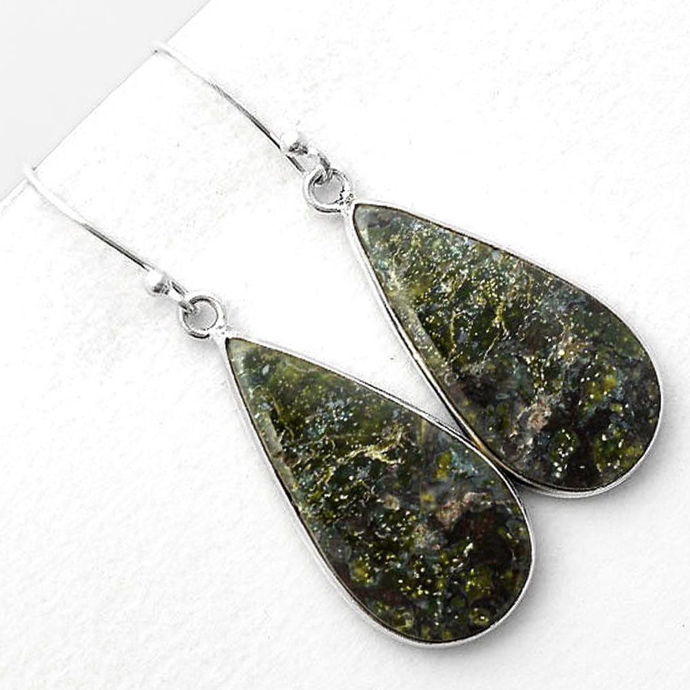 Dragon Blood Stone - South Africa Earrings E-1001 SDE56188