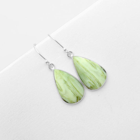 Natural Serpentine Earrings E-1001 SDE57402