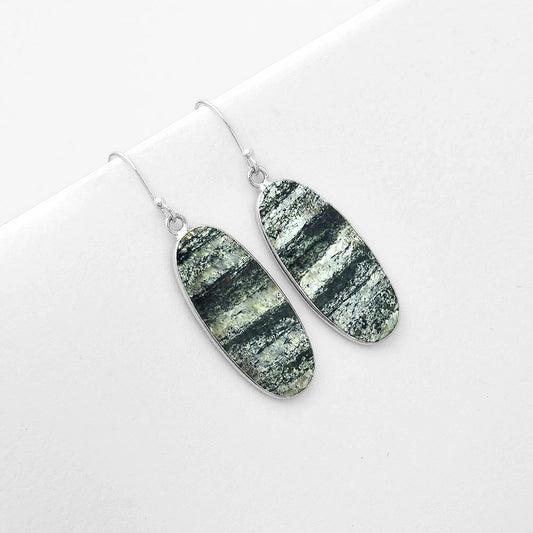 Natural Chrysotile Earrings E-1001 SDE57717