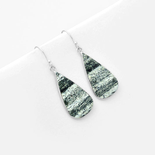 Natural Chrysotile Earrings E-1001 SDE57732