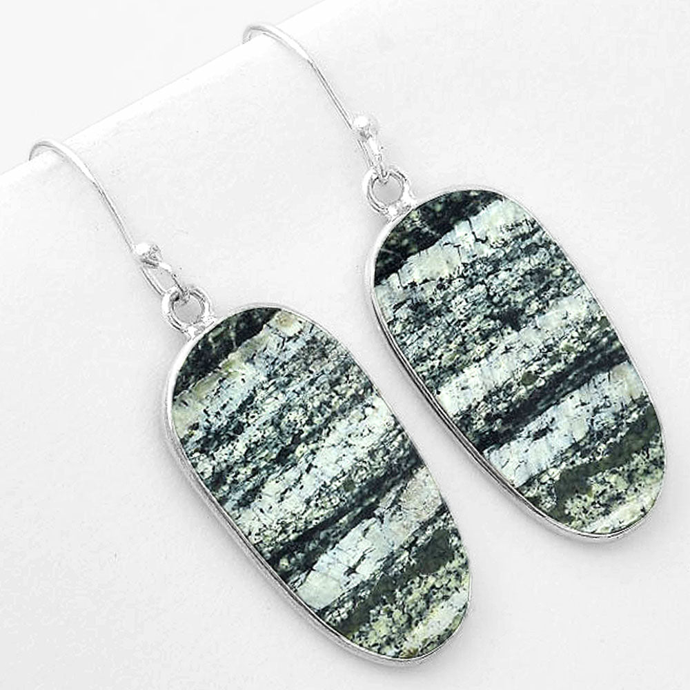 Natural Chrysotile Earrings E-1001 SDE57737