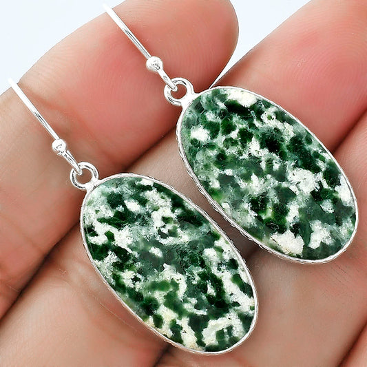 Natural Dioptase Earrings E-1001 SDE59045