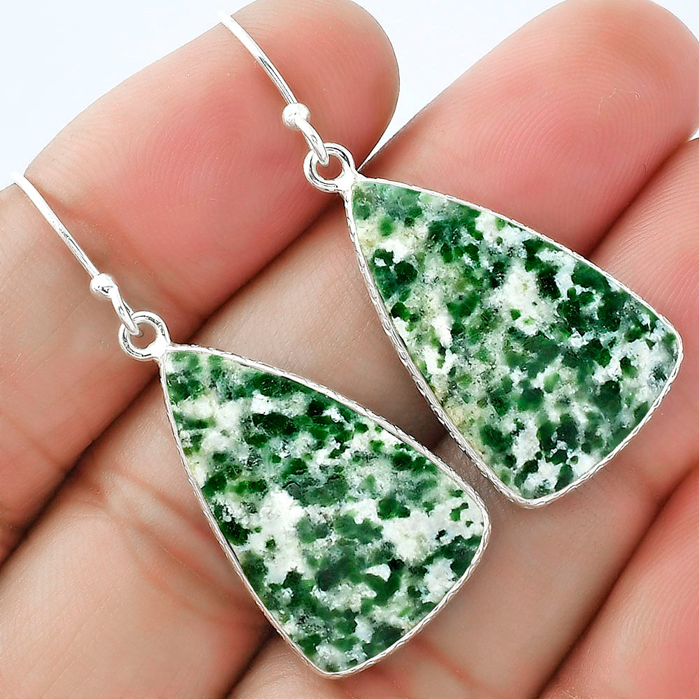 Natural Dioptase Earrings E-1001 SDE59107