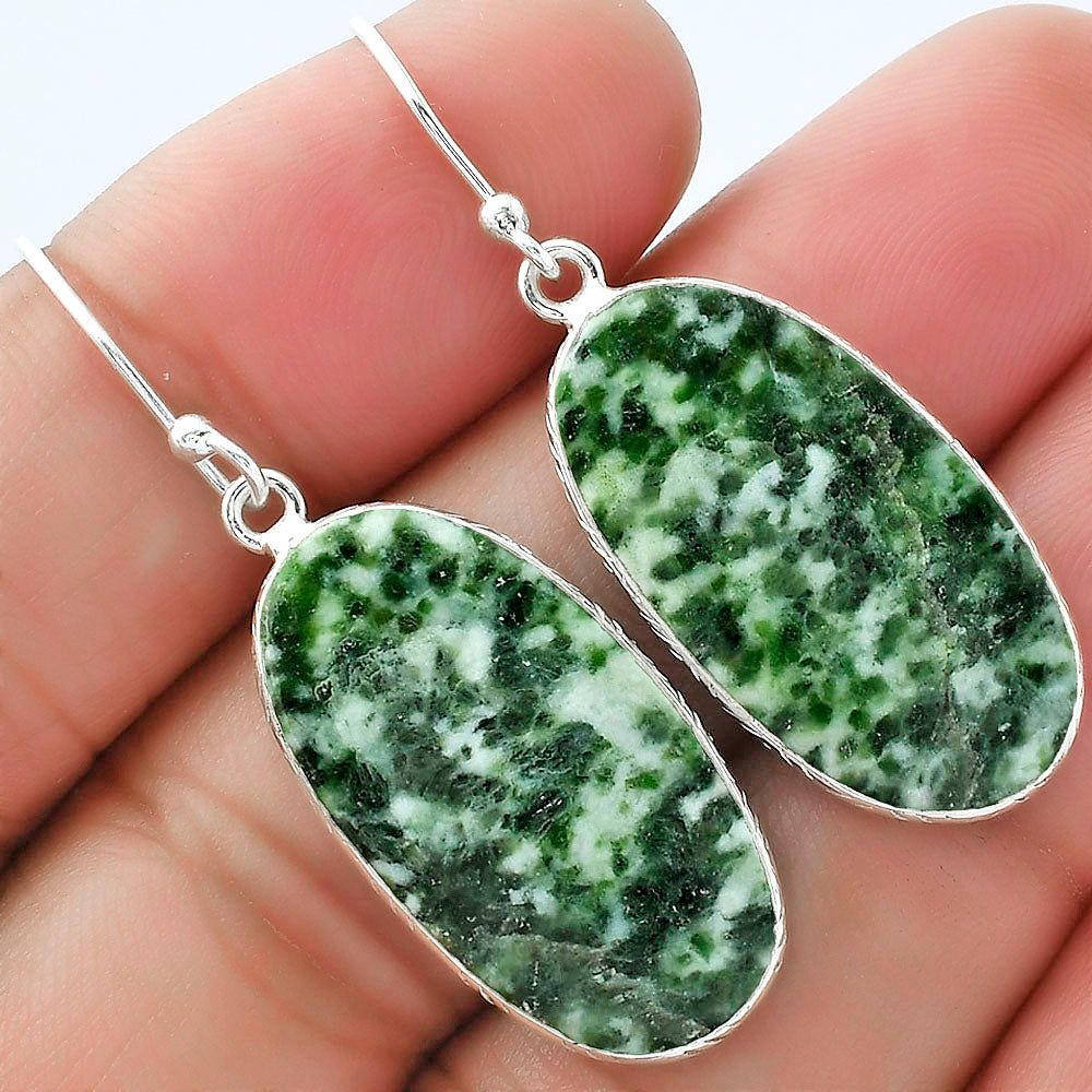 Natural Dioptase Earrings E-1001 SDE59124