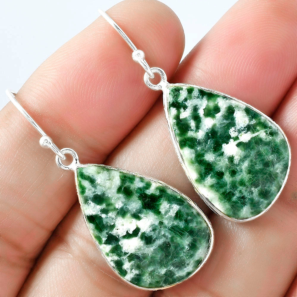 Natural Dioptase Earrings E-1001 SDE59286