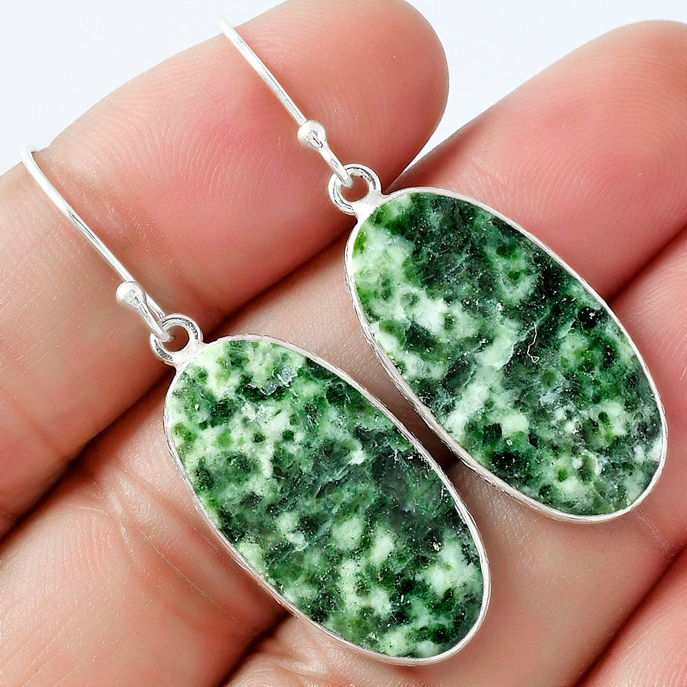 Natural Dioptase Earrings E-1001 SDE59442