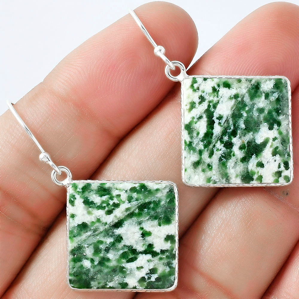 Natural Dioptase Earrings E-1001 SDE59460