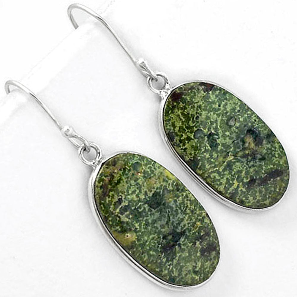 Dragon Blood Stone - South Africa Earrings E-1001 SDE61387
