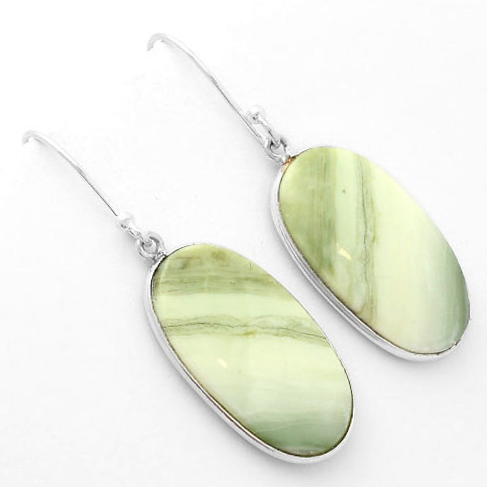 Natural Serpentine Earrings E-1001 SDE62481