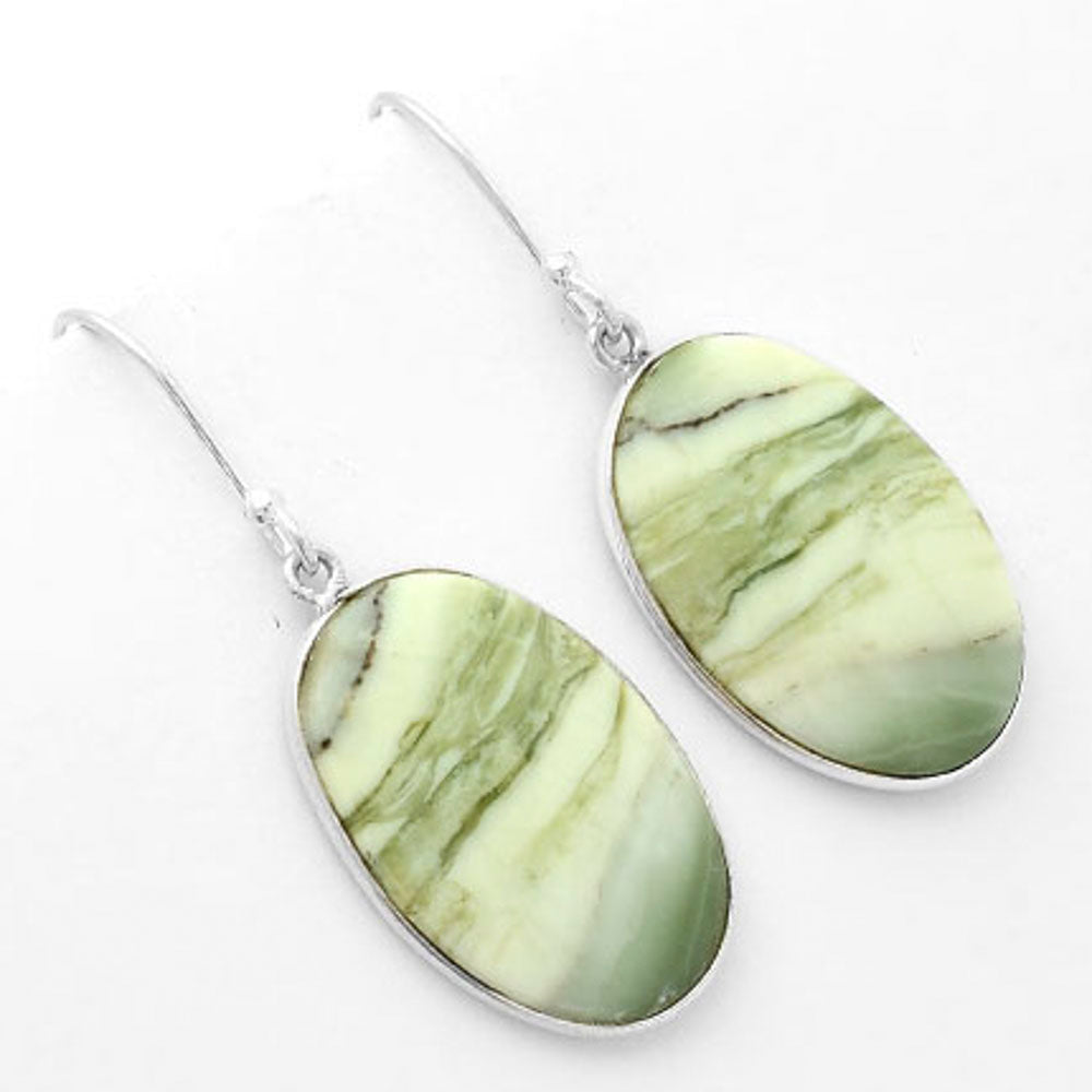 Natural Serpentine Earrings E-1001 SDE62505