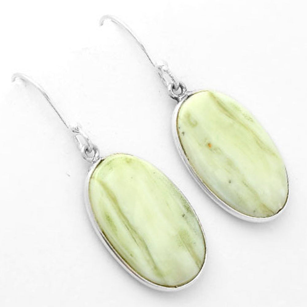 Natural Serpentine Earrings E-1001 SDE62508
