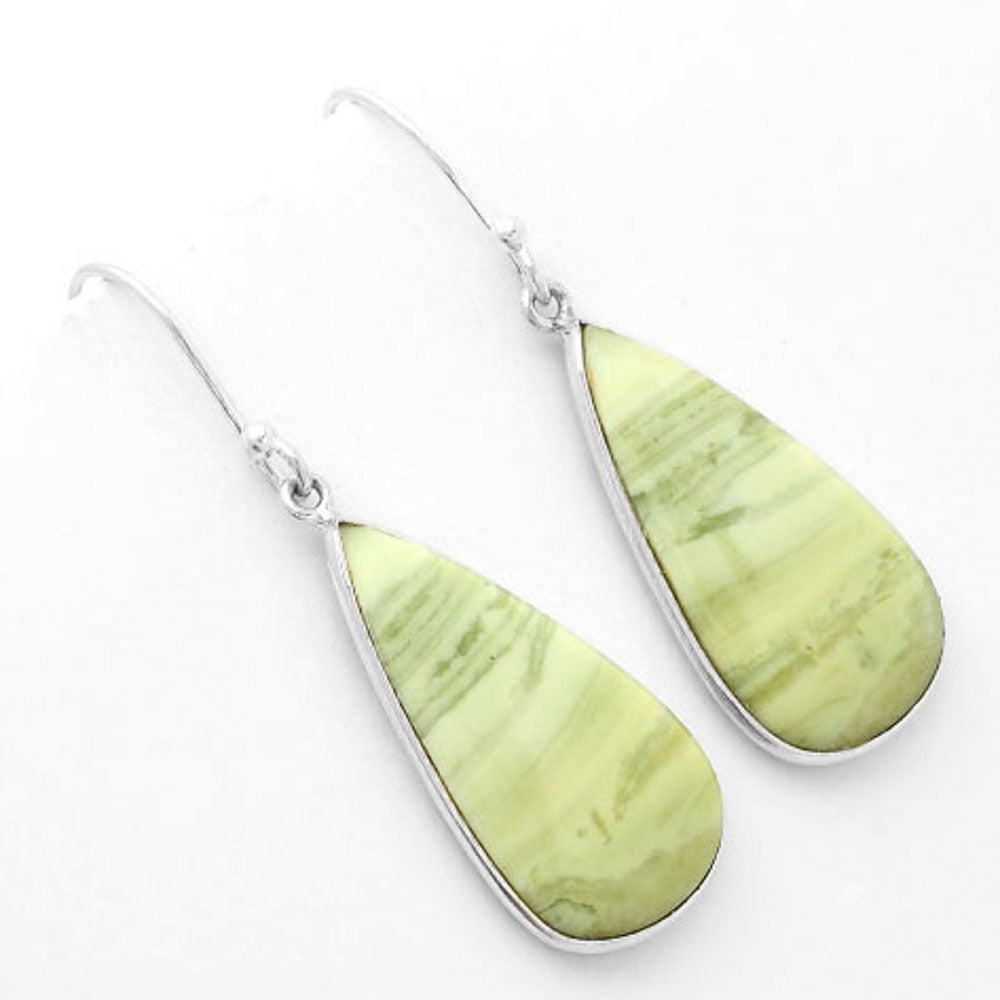 Natural Serpentine Earrings E-1001 SDE62511