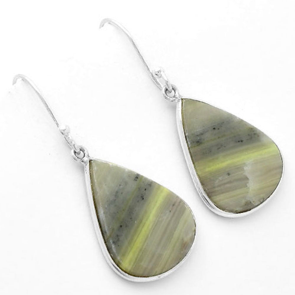 Natural Serpentine Earrings E-1001 SDE62514