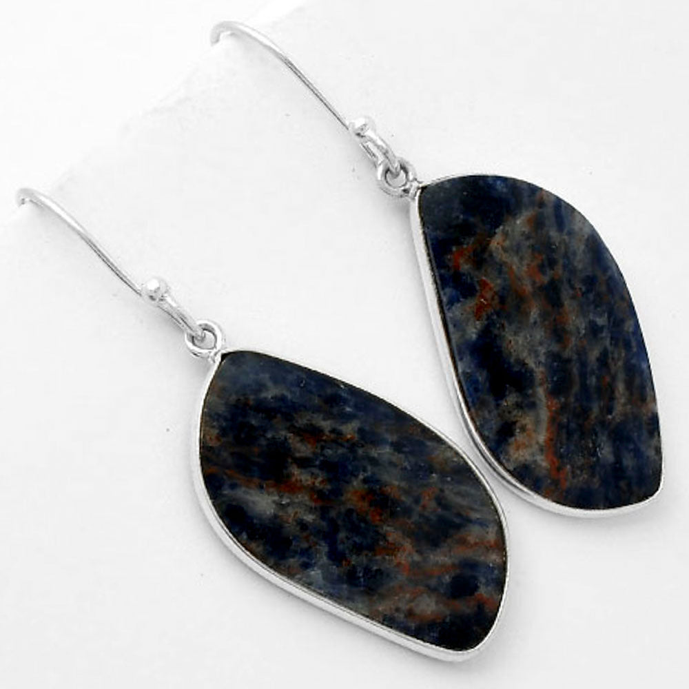 Natural Sodalite Earrings E-1001 SDE62538