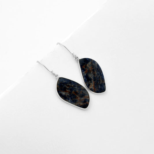 Natural Sodalite Earrings E-1001 SDE62538