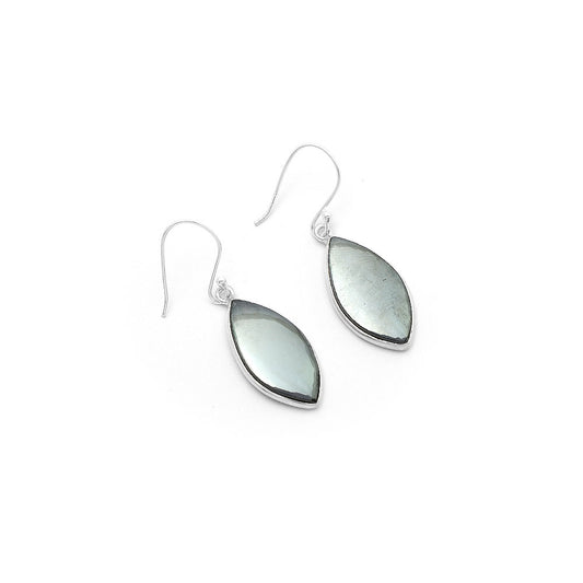 Natural Gunmetal Earrings E-1001 SDE63081