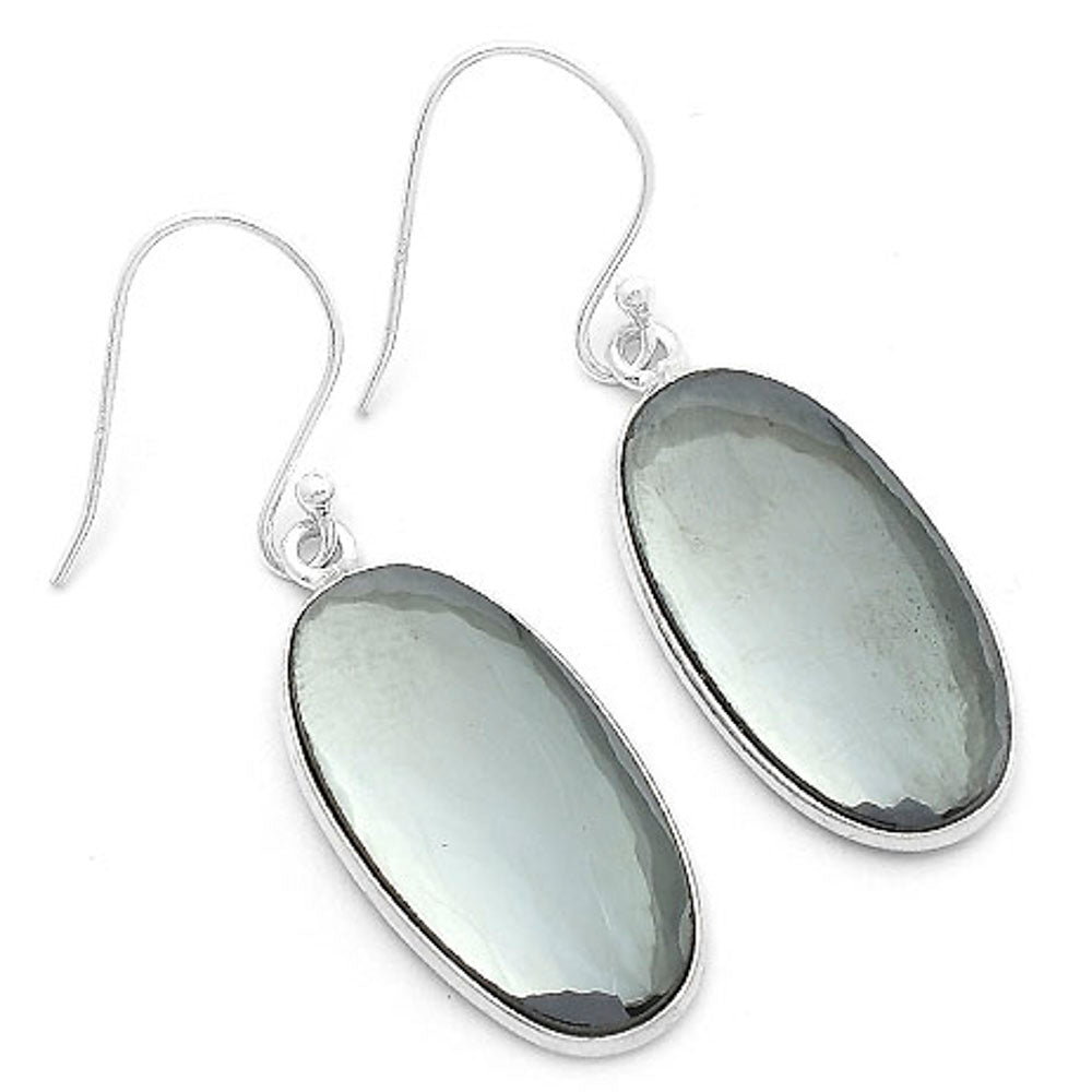 Natural Gunmetal Earrings E-1001 SDE63126