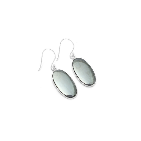Natural Gunmetal Earrings E-1001 SDE63126