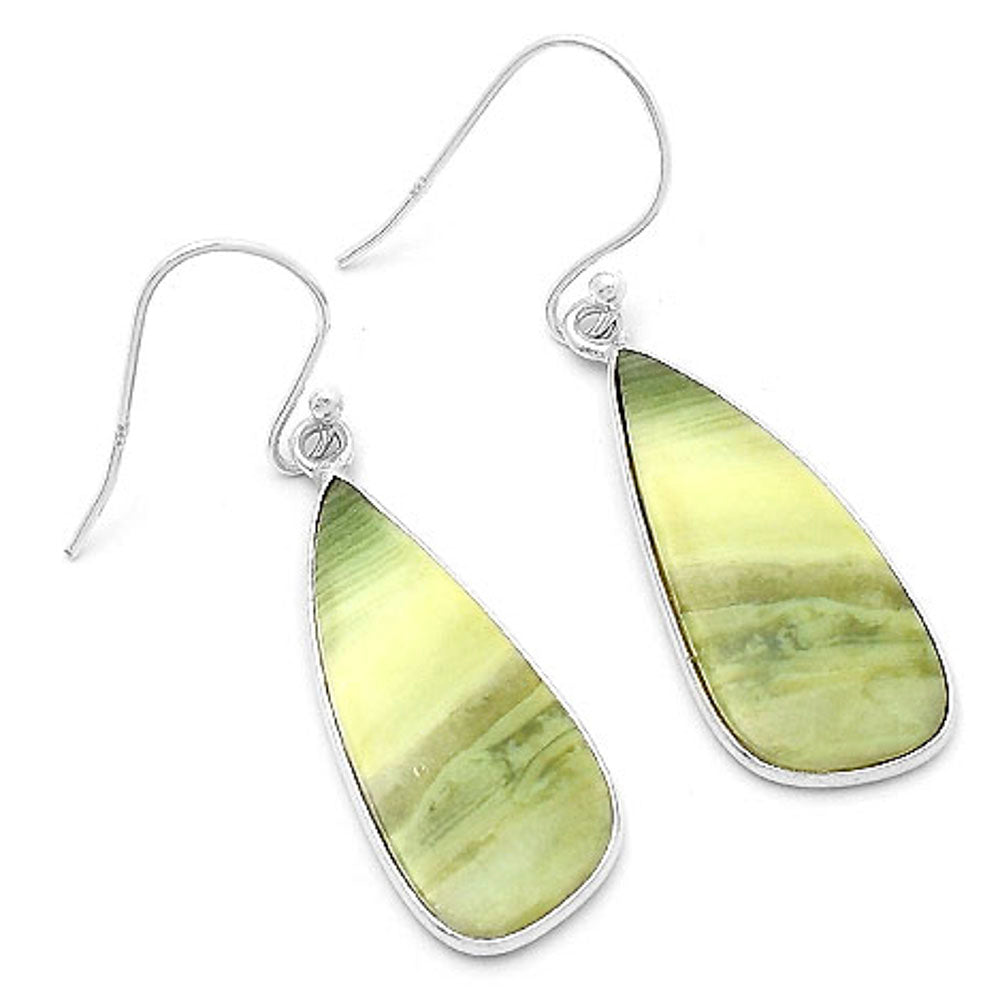 Natural Serpentine Earrings E-1001 SDE63191