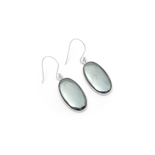 Natural Gunmetal Earrings E-1001 SDE63224