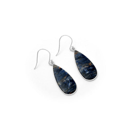 Natural Sodalite Earrings E-1001 SDE63268