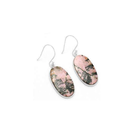 Natural Rhodonite Earrings E-1001 SDE63569