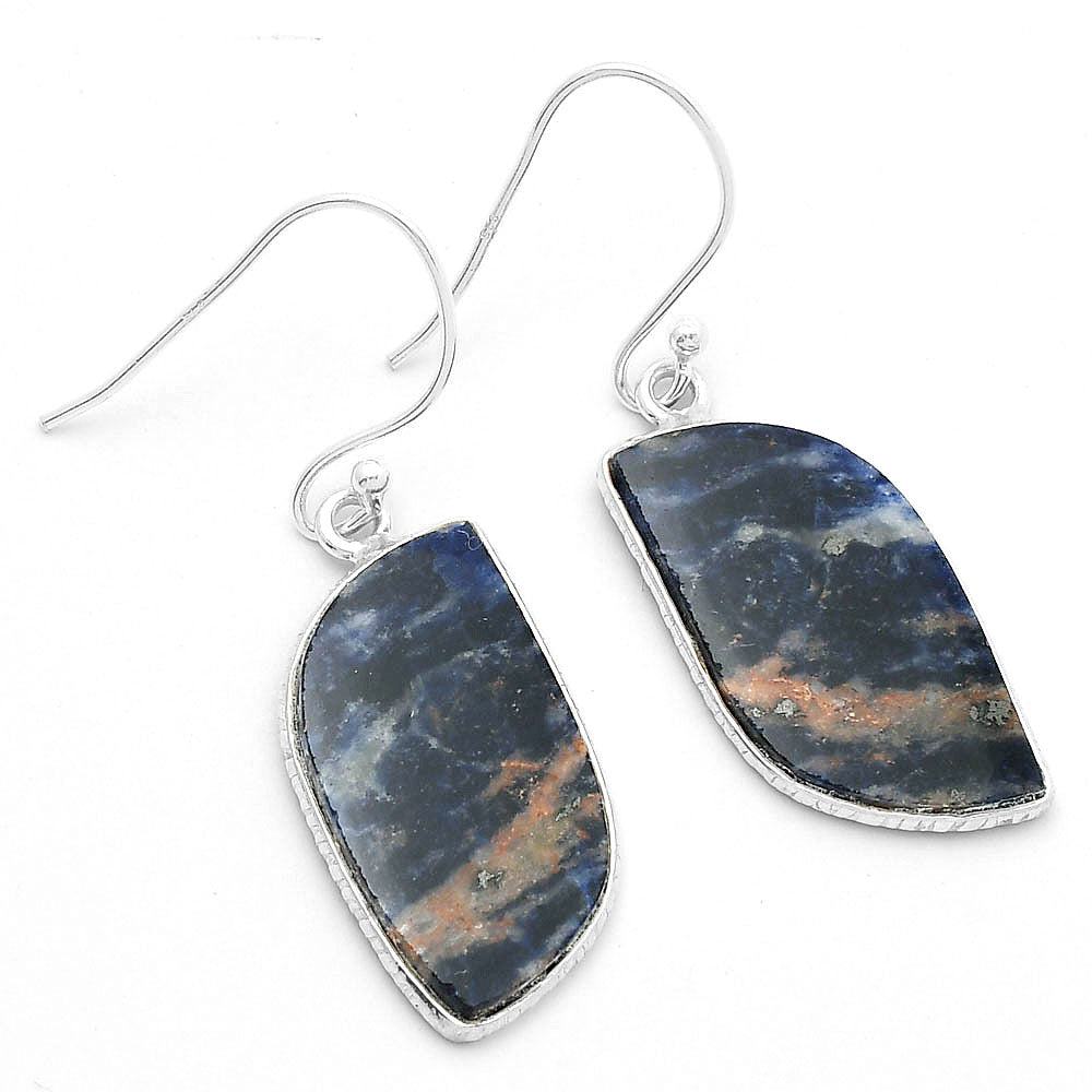 Natural Sodalite Earrings E-1001 SDE63603