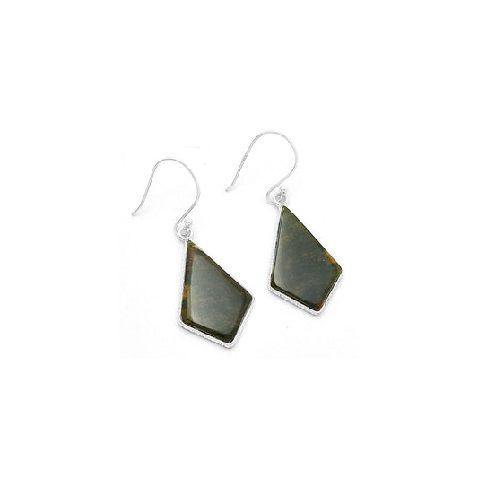 Natural Chrome Chalcedony Earrings E-1001 SDE63609