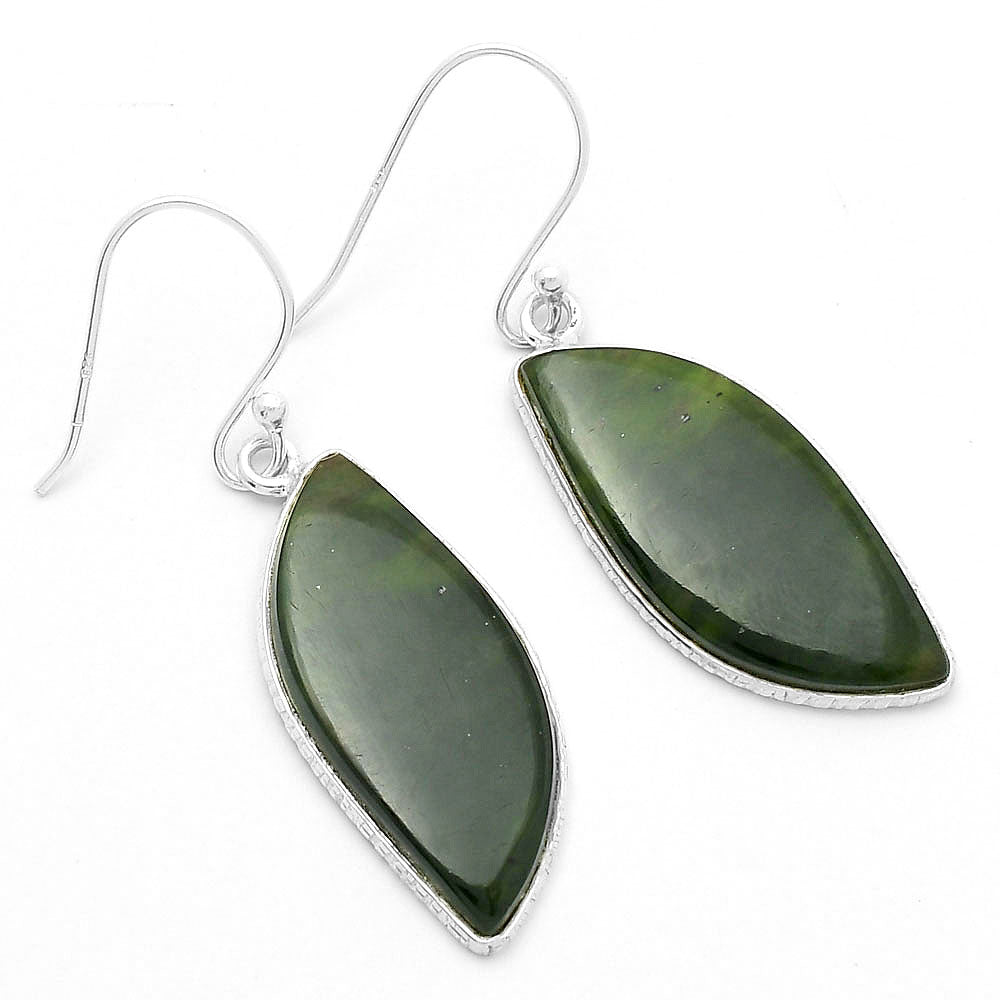 Natural Chrome Chalcedony Earrings E-1001 SDE63640