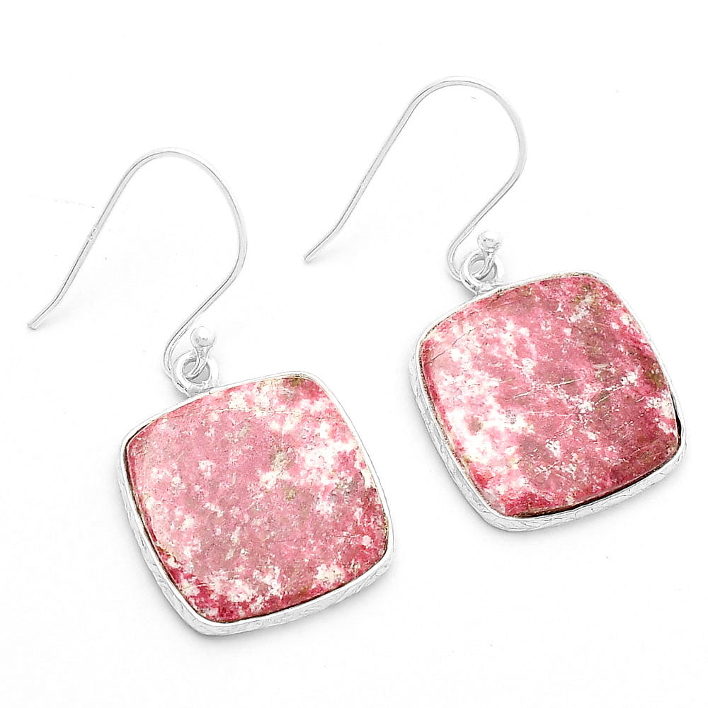 Natural Pink Thulite - Norway Earrings E-1001 SDE63710