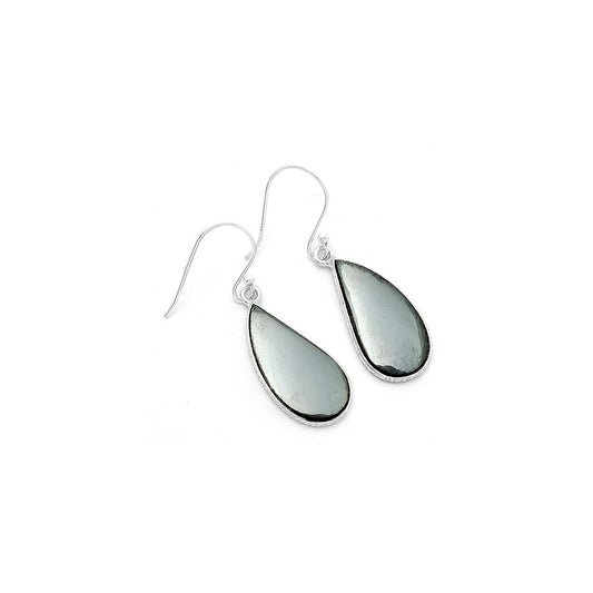 Natural Gunmetal Earrings E-1001 SDE63829