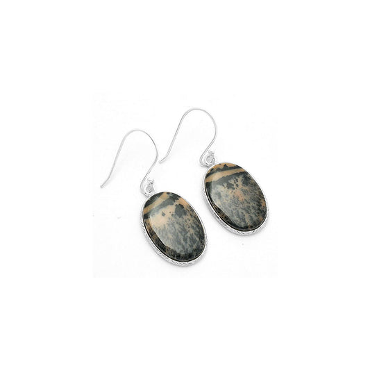 Natural Russian Honey Dendrite Opal Earrings E-1001 SDE63857
