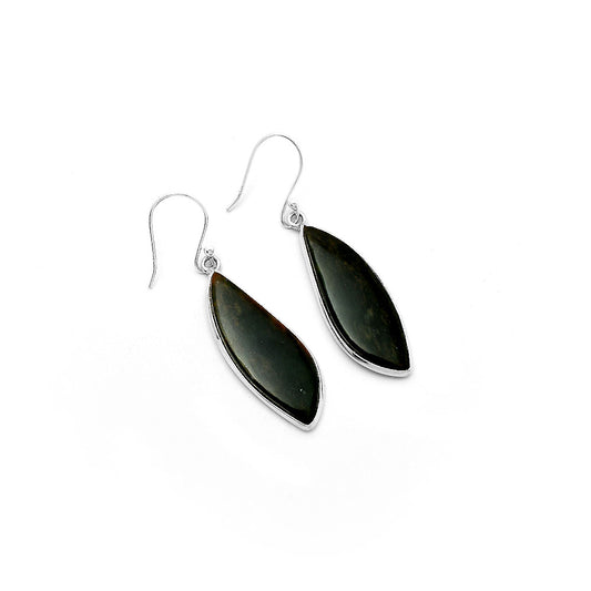 Natural Chrome Chalcedony Earrings E-1001 SDE64298