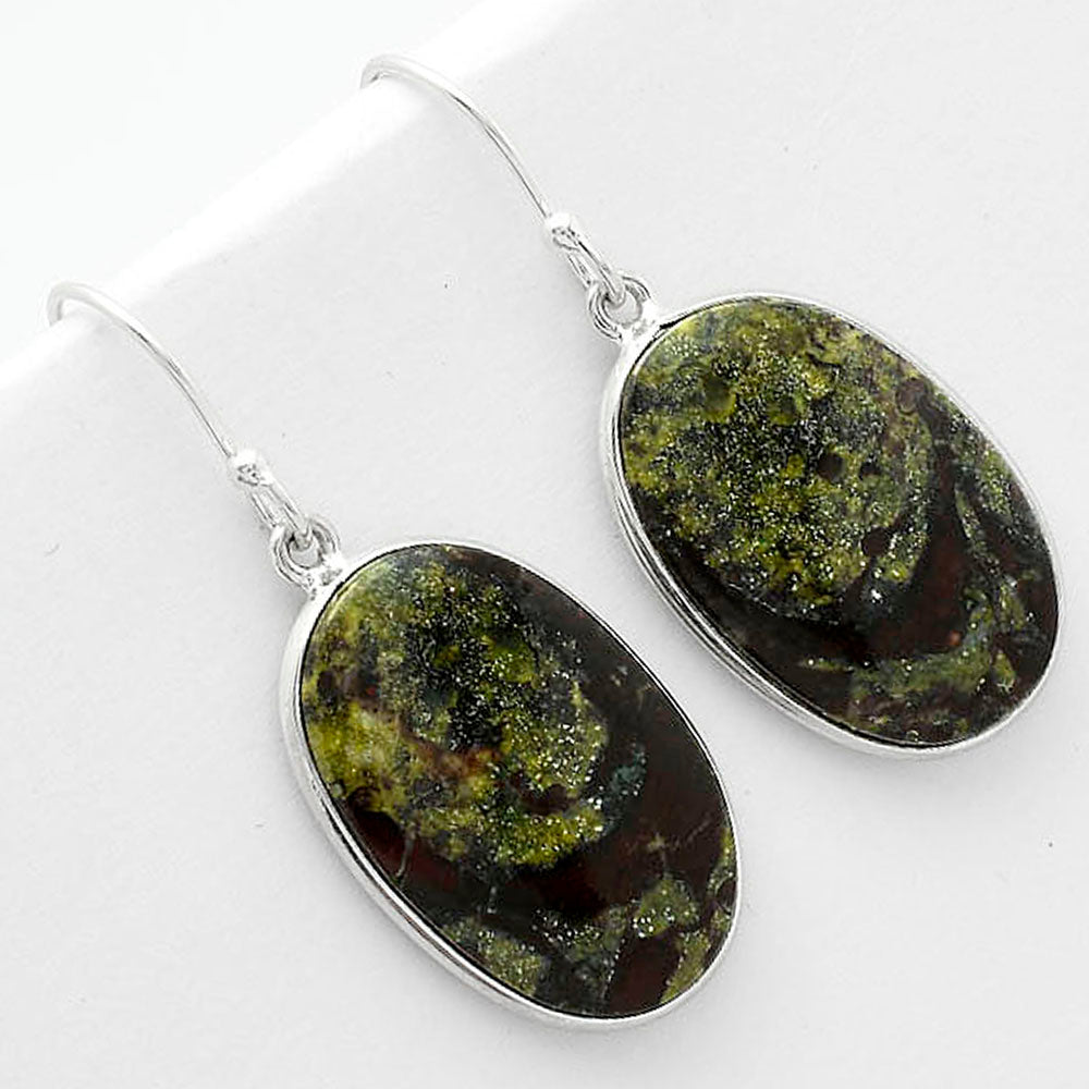 Dragon Blood Stone - South Africa Earrings E-1001 SDE65922