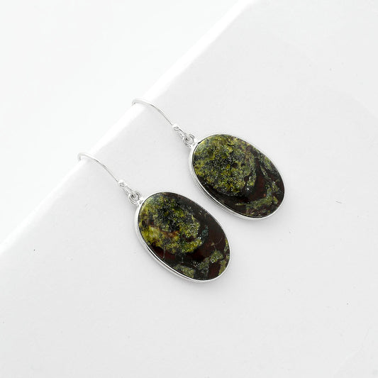 Dragon Blood Stone - South Africa Earrings E-1001 SDE65922