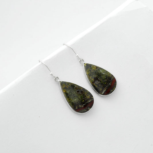 Dragon Blood Stone - South Africa Earrings E-1001 SDE65983