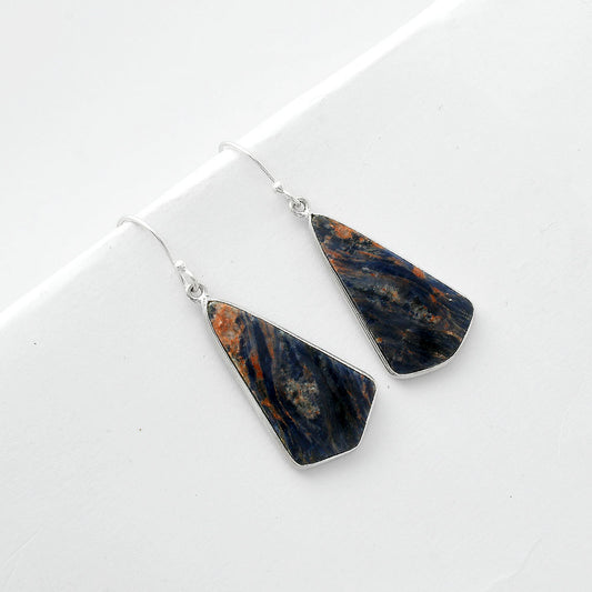 Natural Orange Sodalite Earrings E-1001 SDE66004