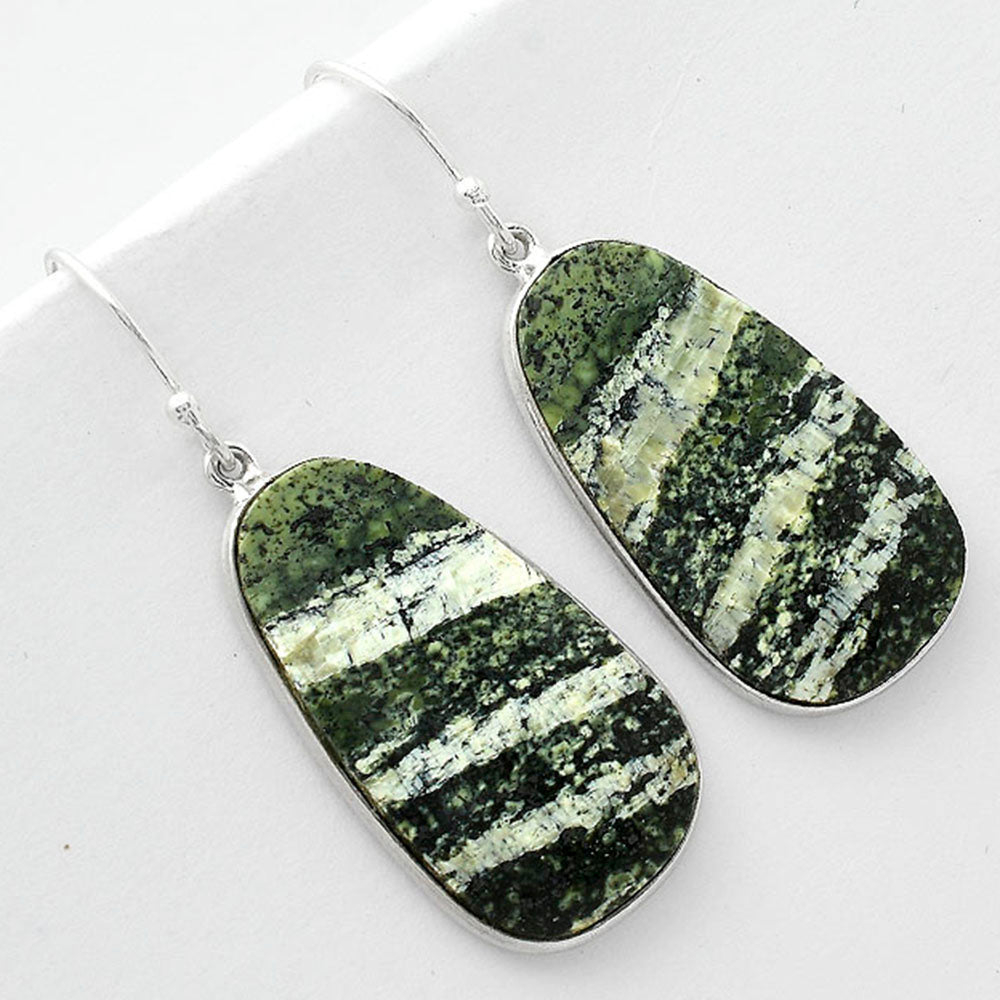 Natural Chrysotile Earrings E-1001 SDE66013