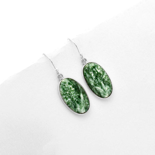 Natural Dioptase Earrings E-1001 SDE66401