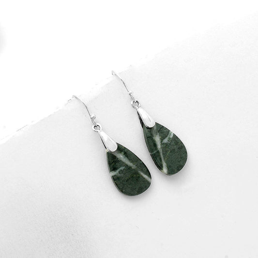 Natural Larsonite Jasper Earrings E-1214 SDE66444