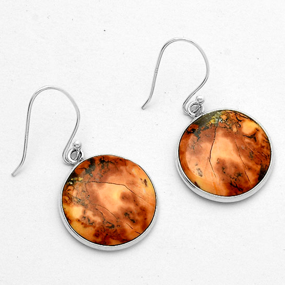 Natural Maligano Jasper - Indonesia Earrings E-1001 SDE66734