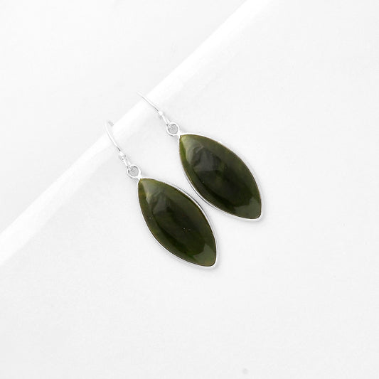 Natural Chrome Chalcedony Earrings E-1001 SDE66806