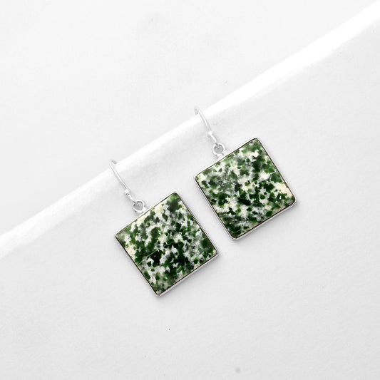 Natural Dioptase Earrings E-1001 SDE66877